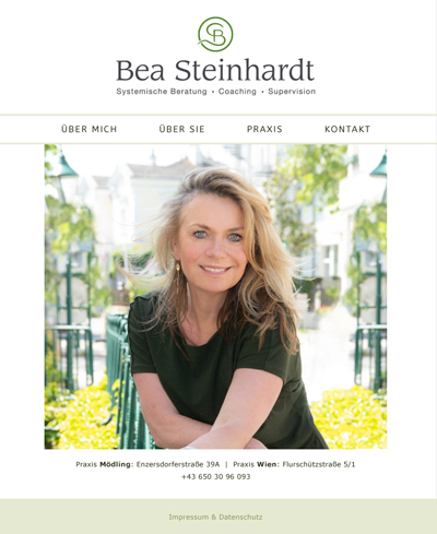 Beispiel Webdesign Coach